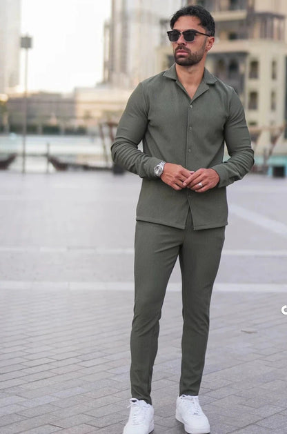 Broncoo Army Essential Button Up Set